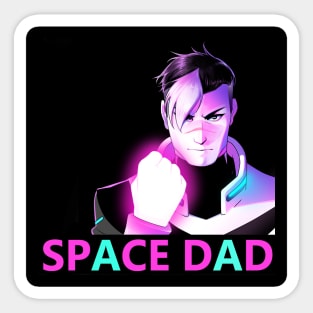 Space dad Sticker